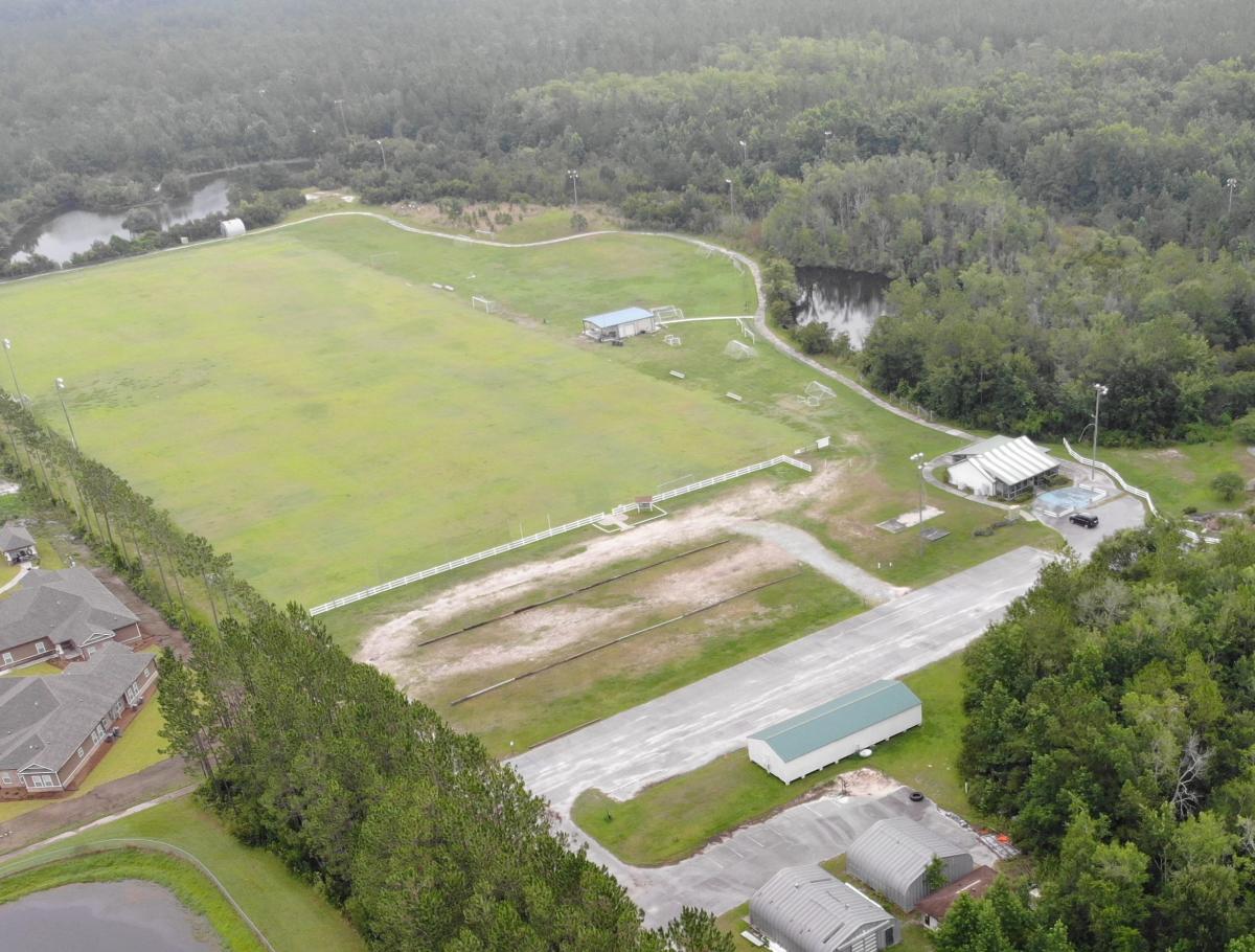 Aerial View of Soccer Complex